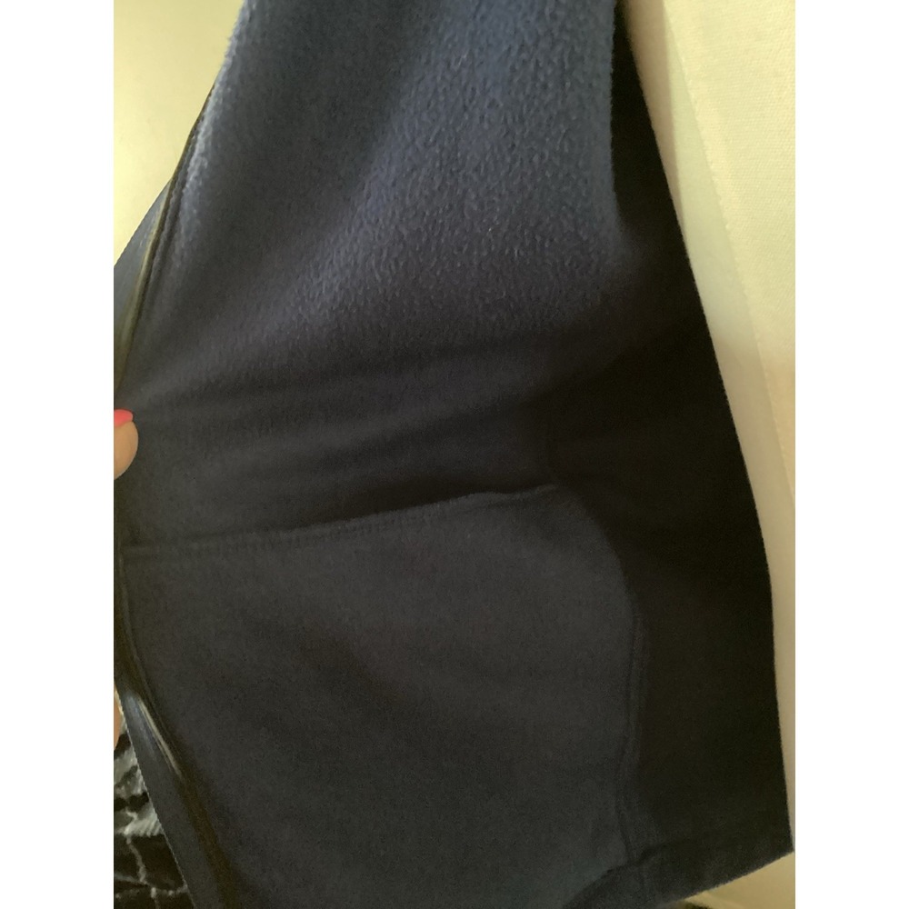 Blue  Full Zip Mens Medium Tek Gear Fleece Jacket Coat - Picture 9 of 10